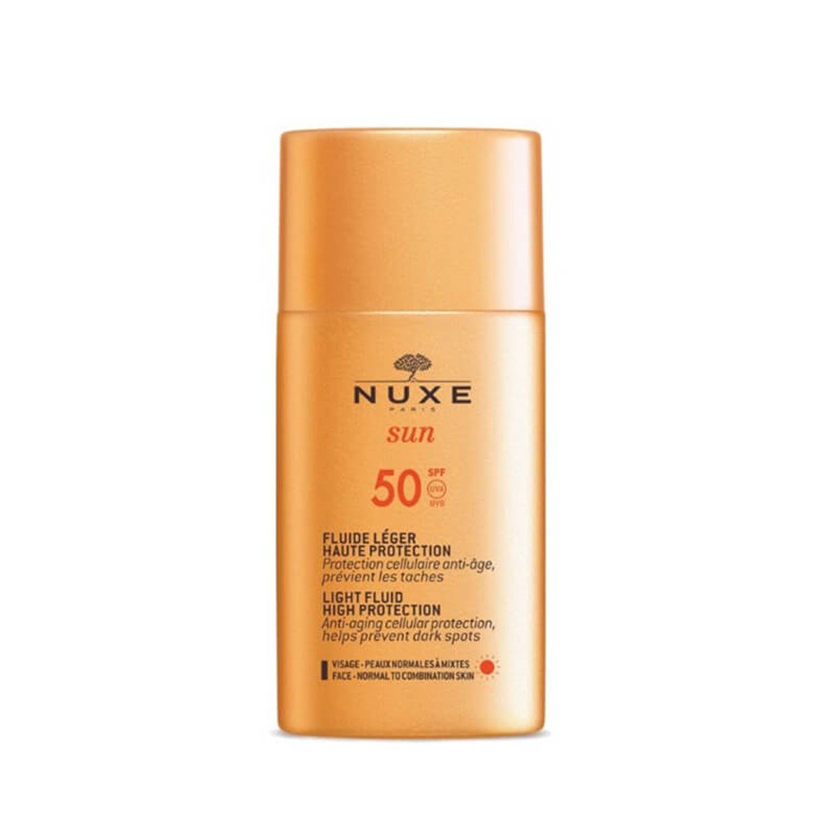 Nuxe Nuxe Sun Light Fluid High Protection SPF50 50 ml