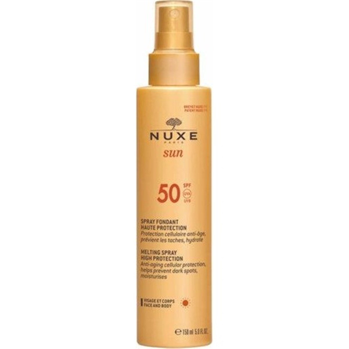 NuxeNuxe Güneş Koruyucu Yüz Ve Vücut Sütü Spf50 150Ml
