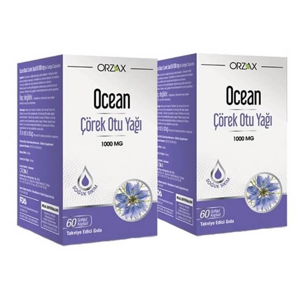 Ocean Ocean Çörek Otu Yağı 1000 mg 60 Kapsül - 1 Alana 1 Bedava