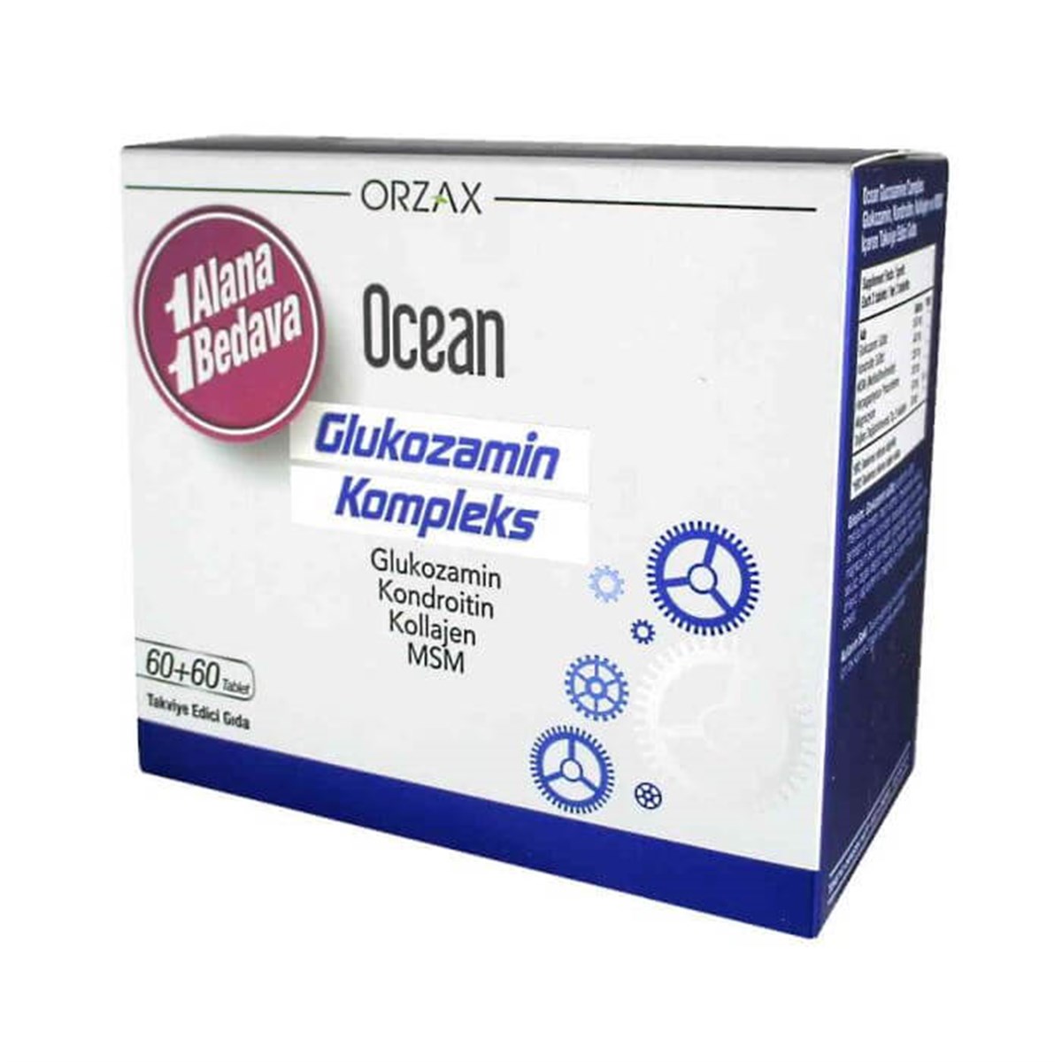 Ocean Ocean Glukozamin Kompleks 60 Tablet 1 Alana 1 Bedava