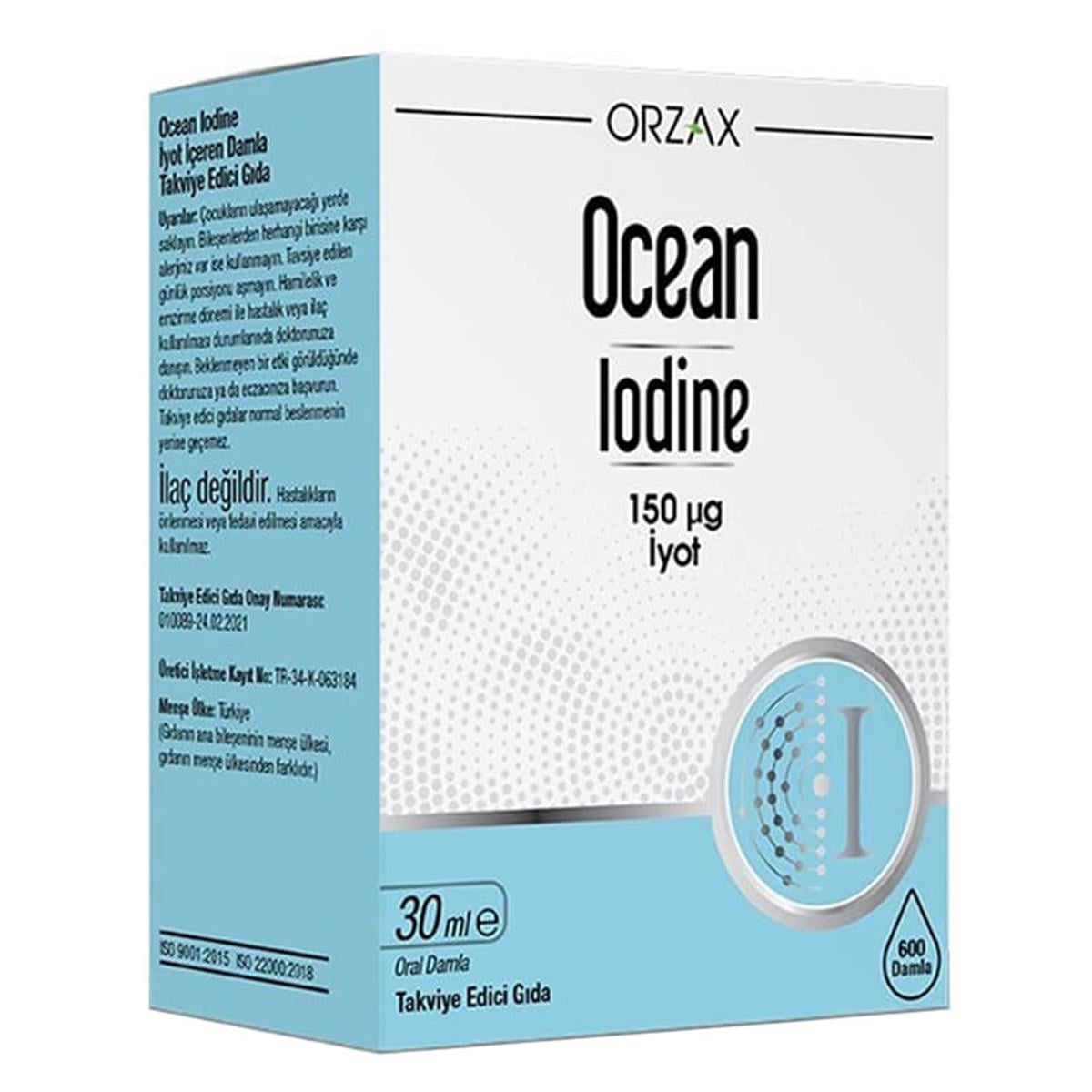 OCEAN Ocean Iodine Damla 30 ml