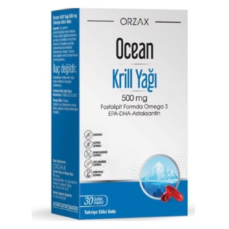 Ocean Ocean Krill Oil 500 mg 30 Kapsül