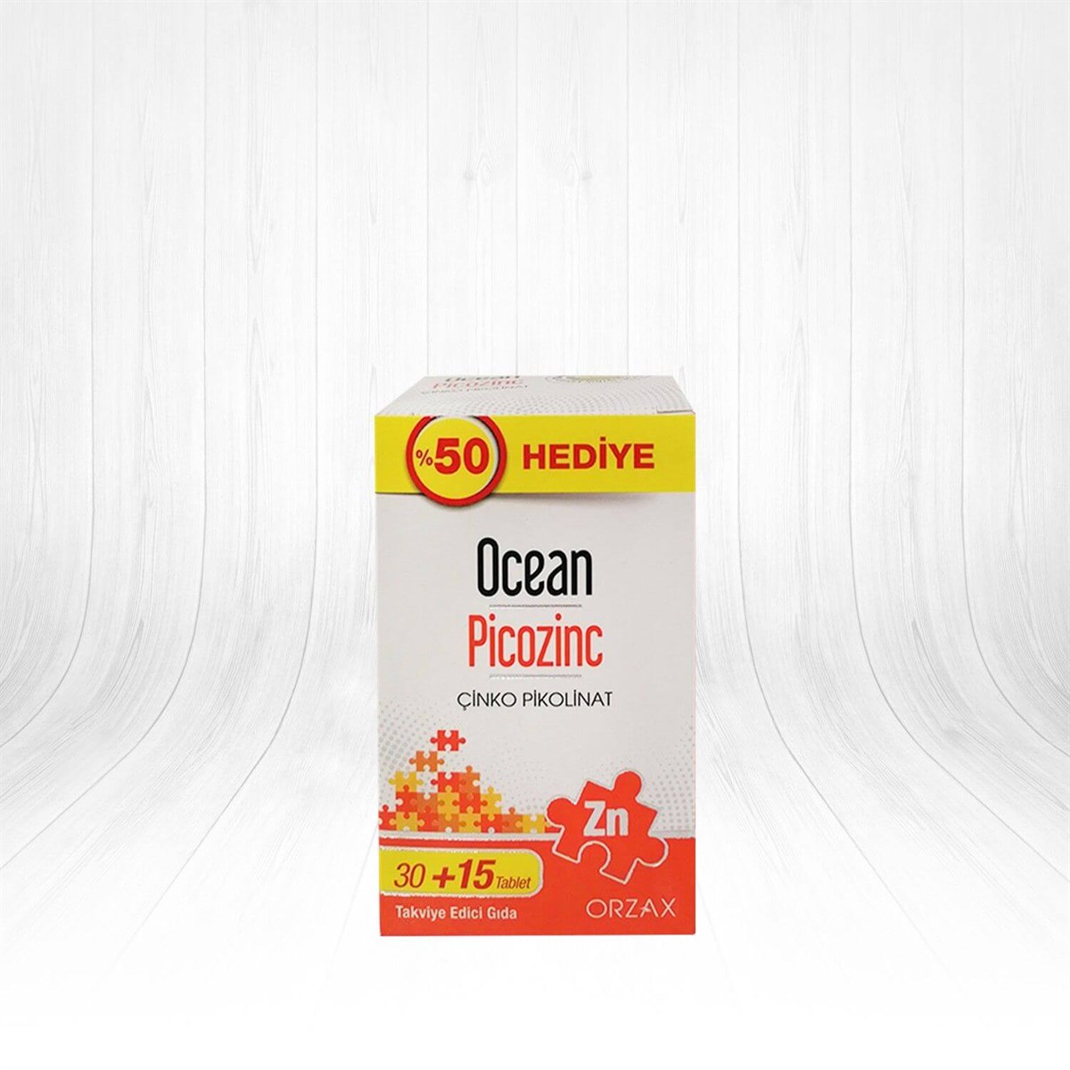 Ocean Ocean Picozinc 30 Tablet + 15 Tablet Hediye
