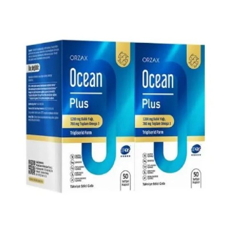 Ocean Ocean Plus 1200 mg 50+50 Softjel Kapsül - 1 Alana 1 Hediye