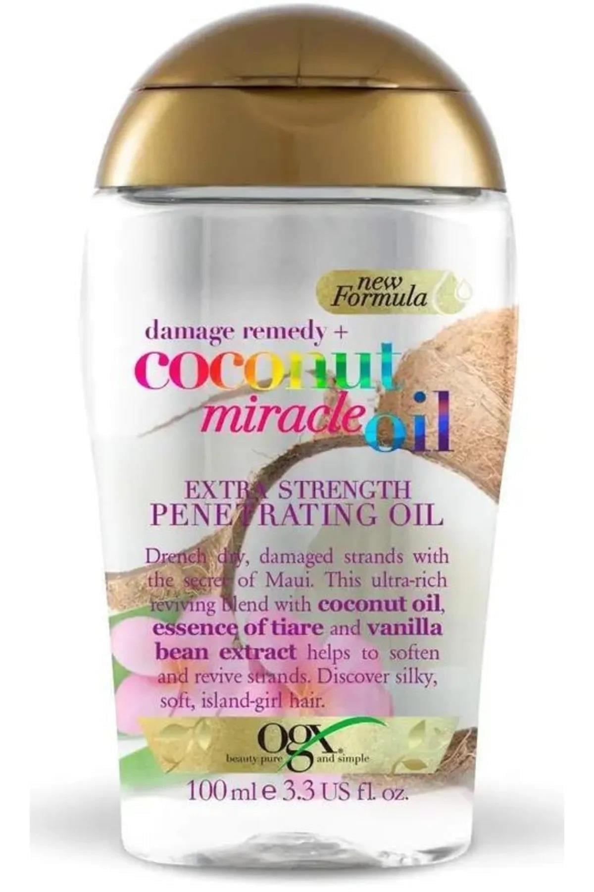 OGX OGX Coconut Miracle Oil Saç Bakım Yağı 100 ml