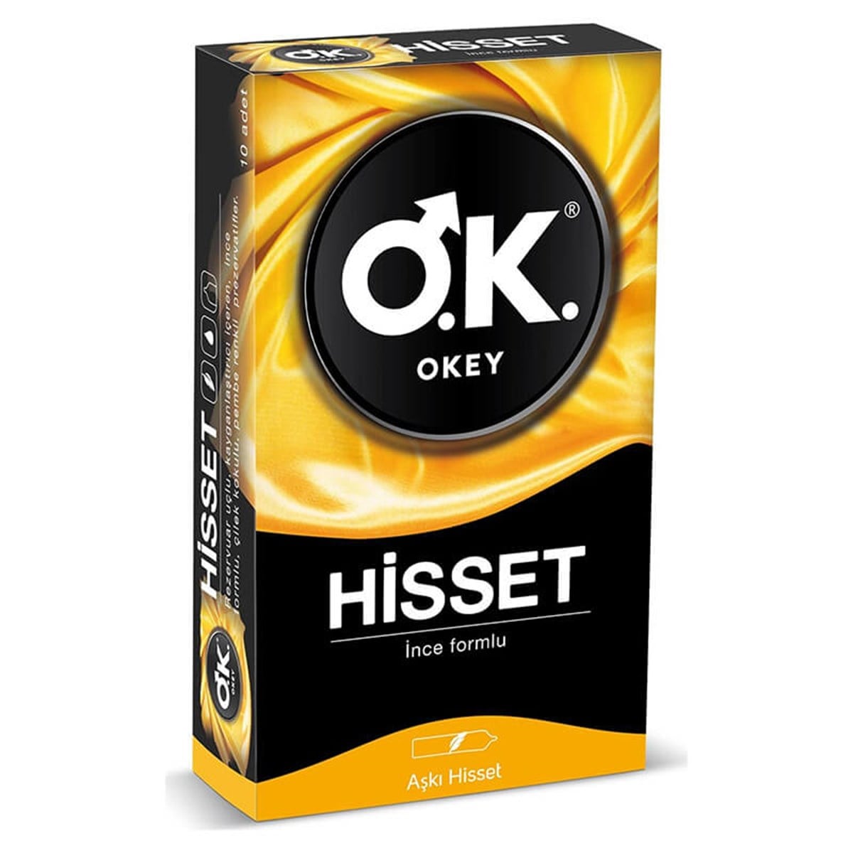 Okey Okey Hisset Prezervatif 10'lu