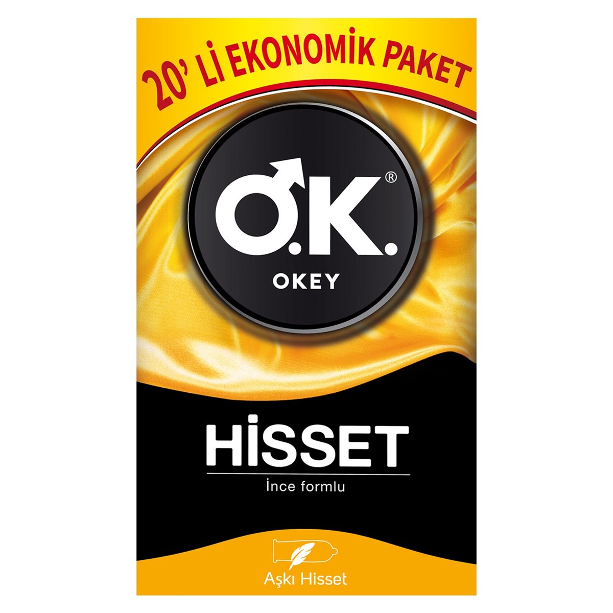 Okey Okey Hisset Prezervatif Ekonomik 20'li