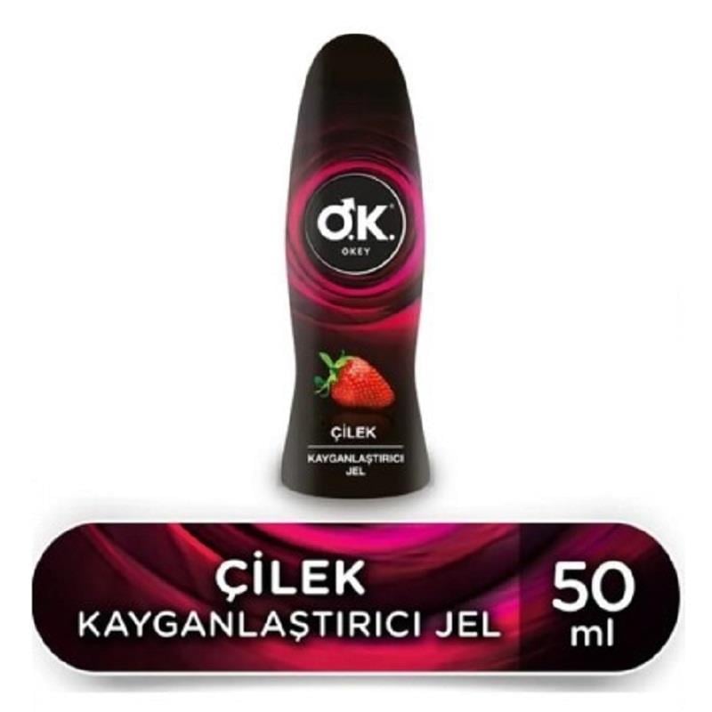 Okey Okey Kayganlaştırıcı Jel Çilek 50 ml