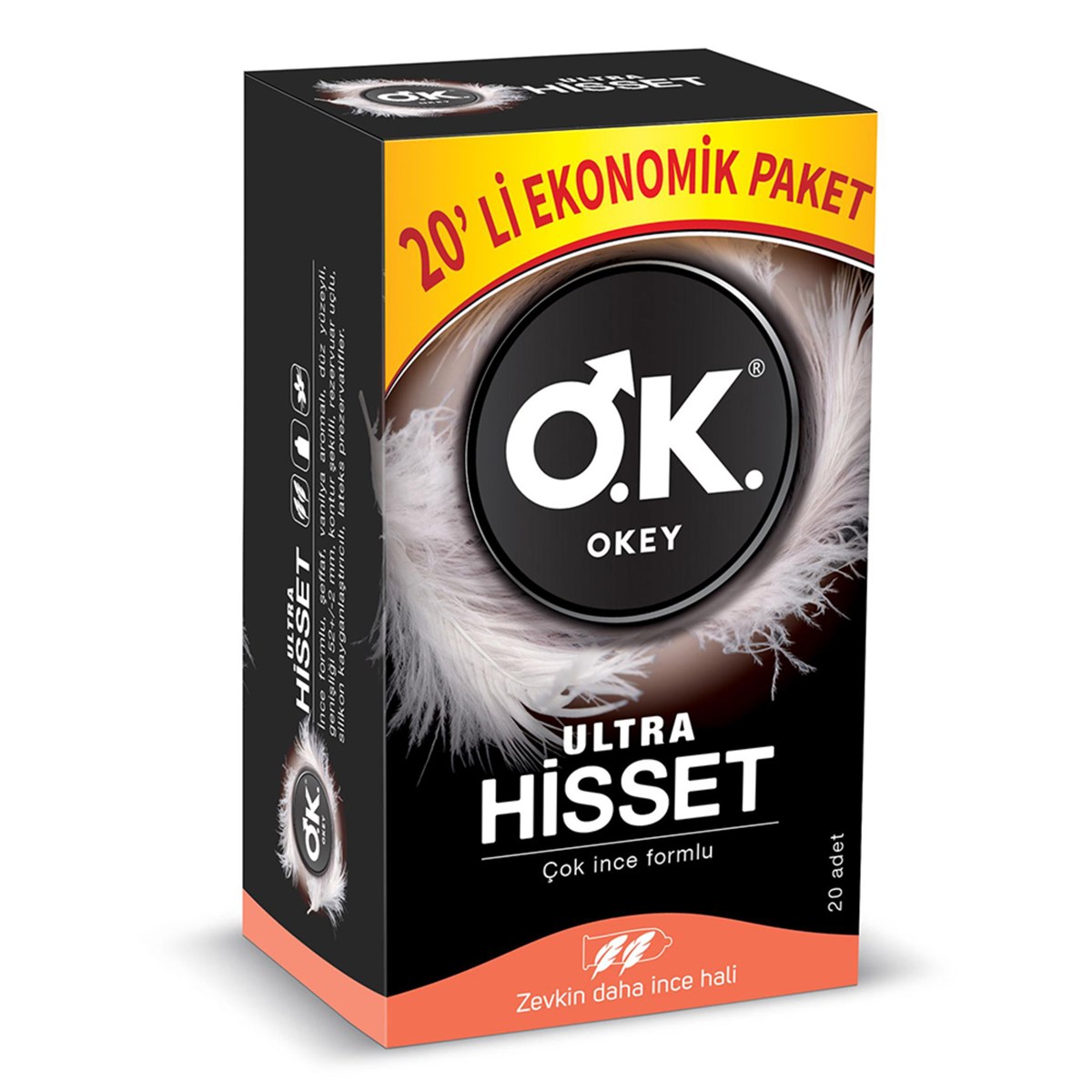 Okey Okey Ultra Hisset 20'li Ekonomik Paket