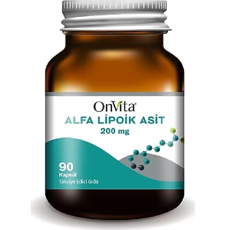 Onvita Onvita Alfa Lipoik Asit 200 mg 90 Kapsül