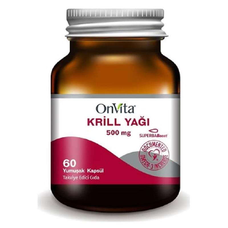 Onvita Onvita Krill Yağı 500 mg 60 Kapsül