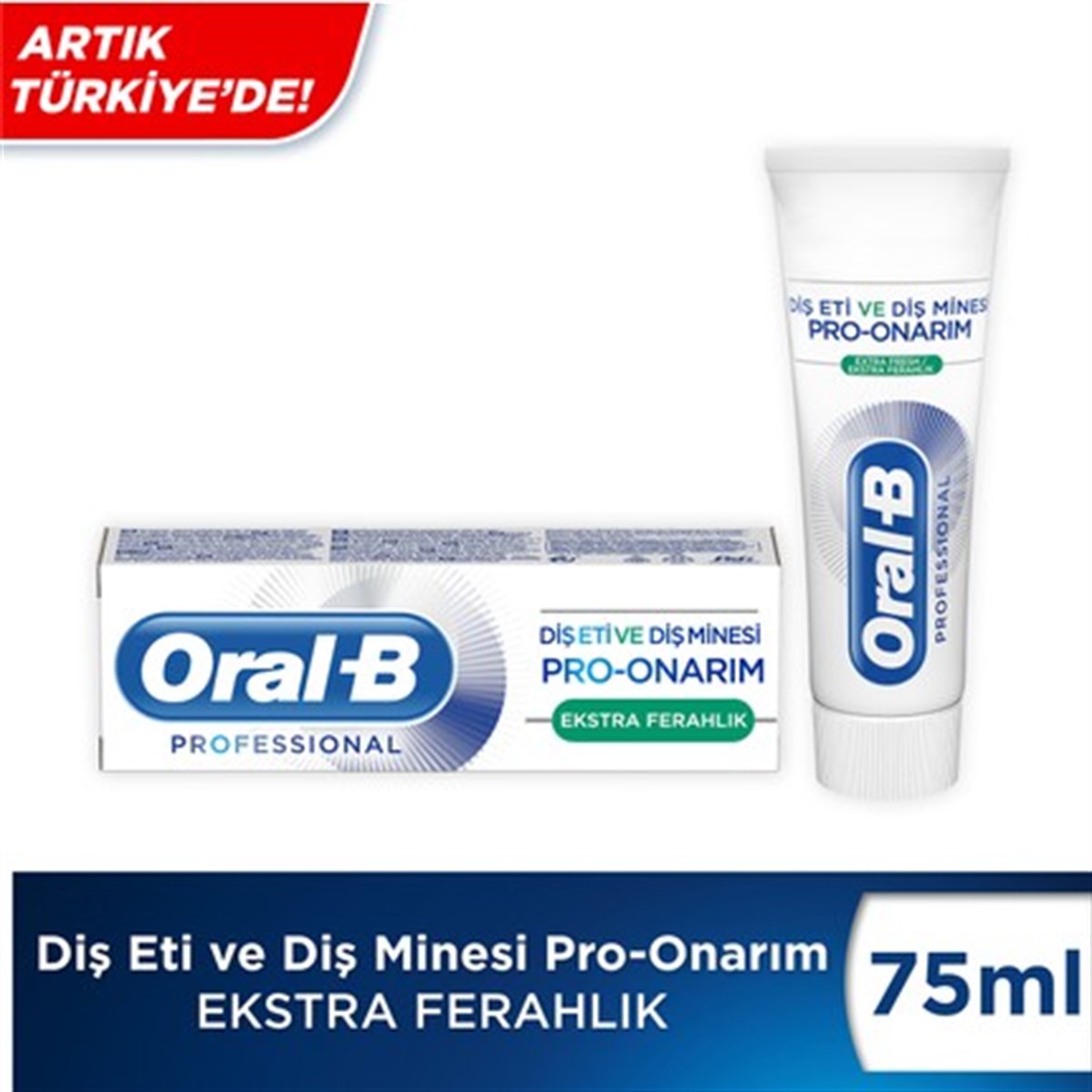 Oral-B Diş Eti ve Diş Minesi Pro-Extra Ferahlık Diş Macunu 75 ml