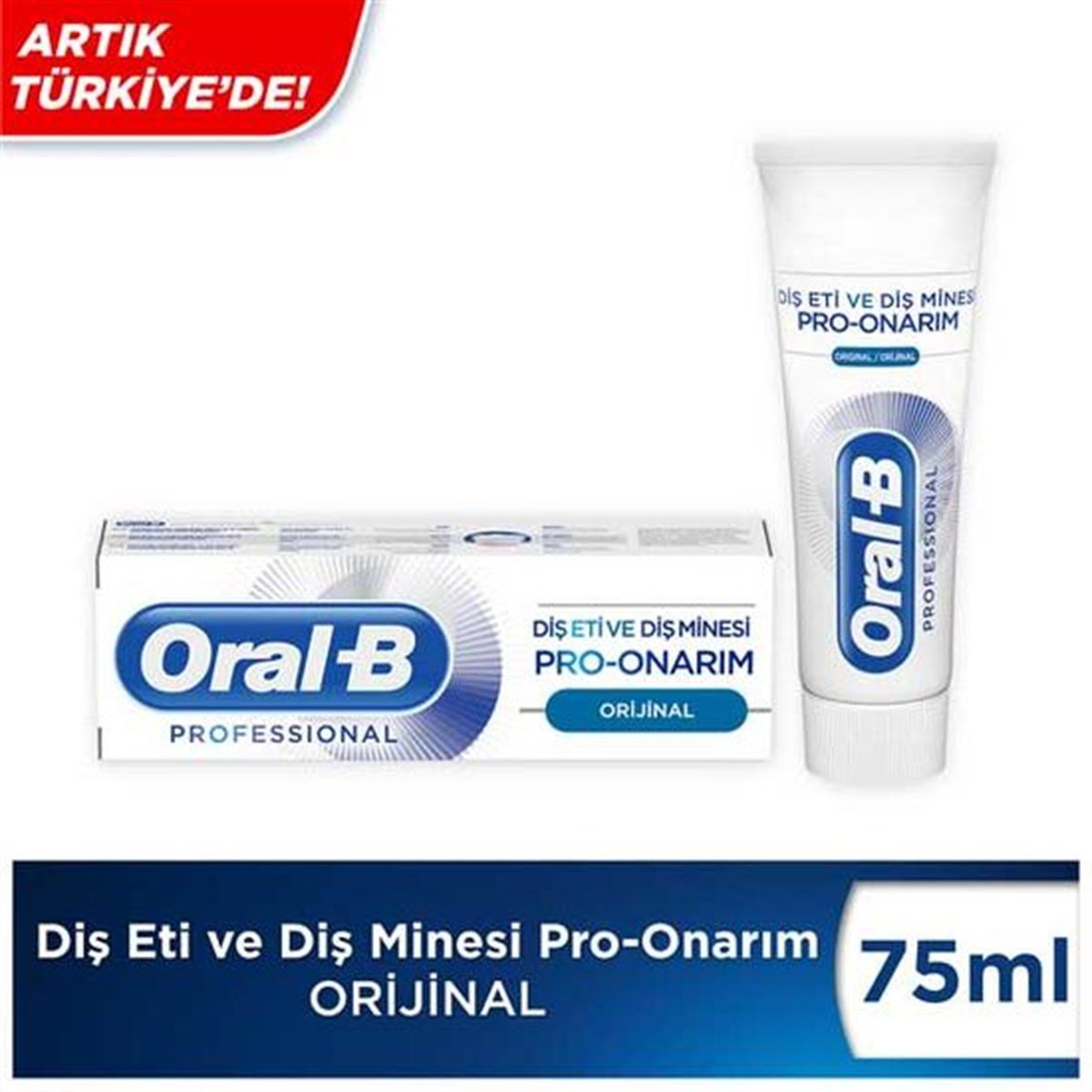 Oral-B Diş Eti ve Minesi Pro-Onarım Orijinal Diş Macunu 75 ml