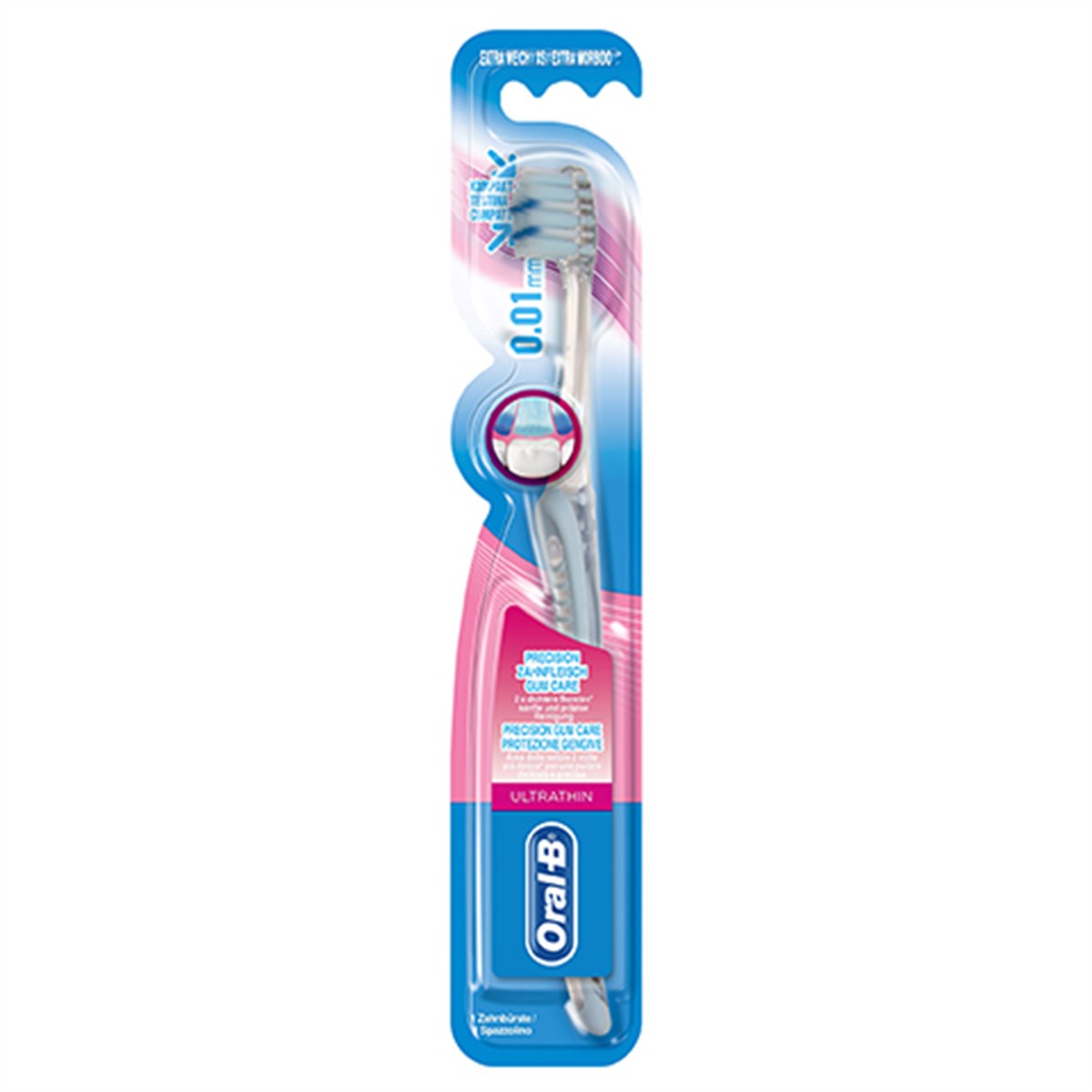 Oral B Diş Fırçası Ultrathin Black Siyah Extra Soft Hassas Dişler