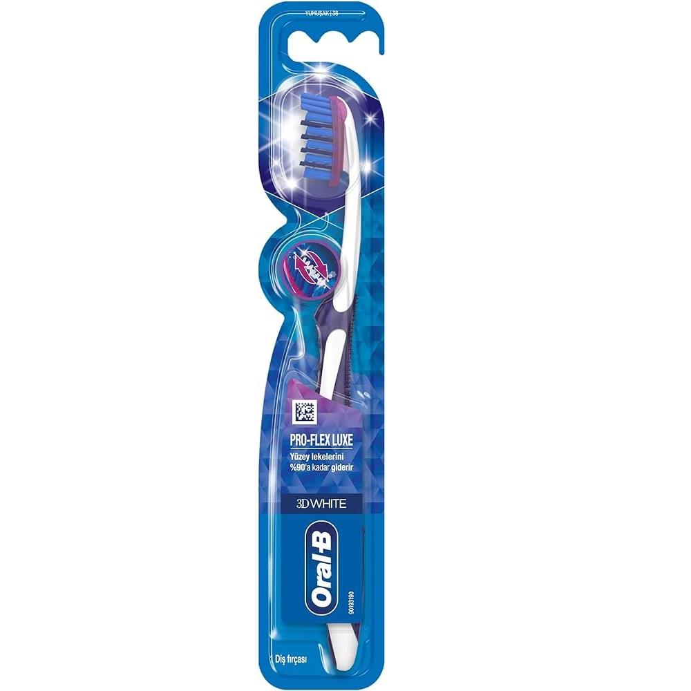 oral-b Oral-B 3D White Pro-Flex Luxe 38 Orta Diş Fırçası