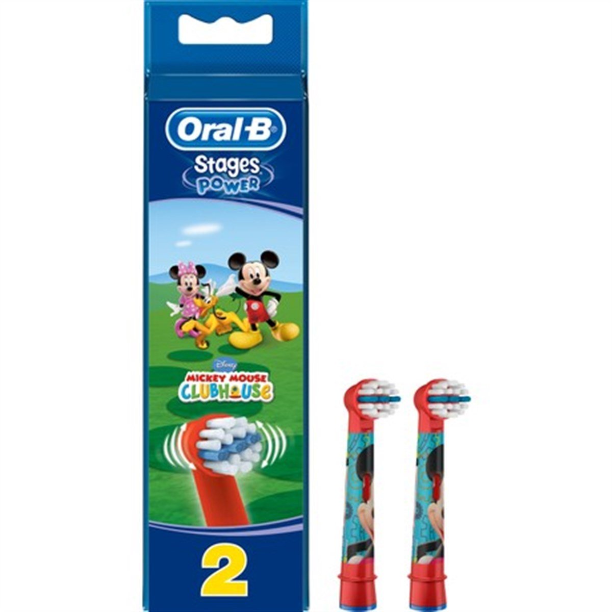 Oral-B Stages Çocuklar İçin Diş Fırçası Yedek Başlığı 2 Adet
