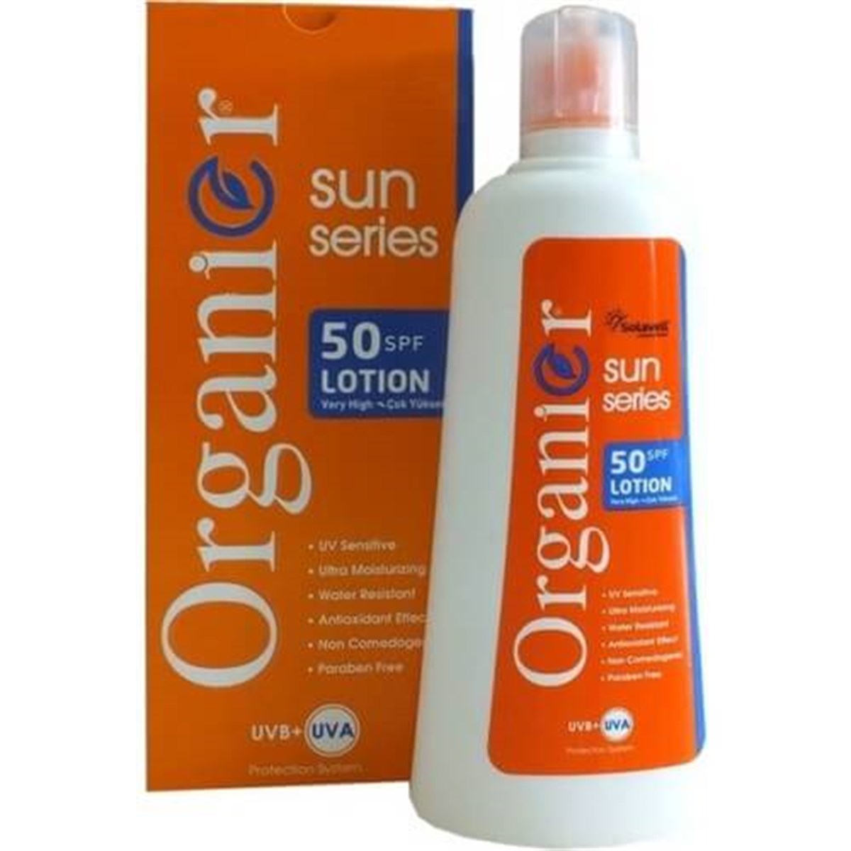 Organier Organier Sun Lotion SPF50 200 ml