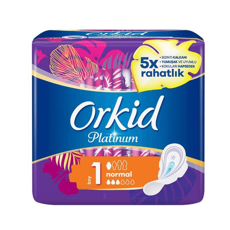 Orkid Orkid Platinum Ultra Normal Hijyenik Ped 1 Boy 10'lu