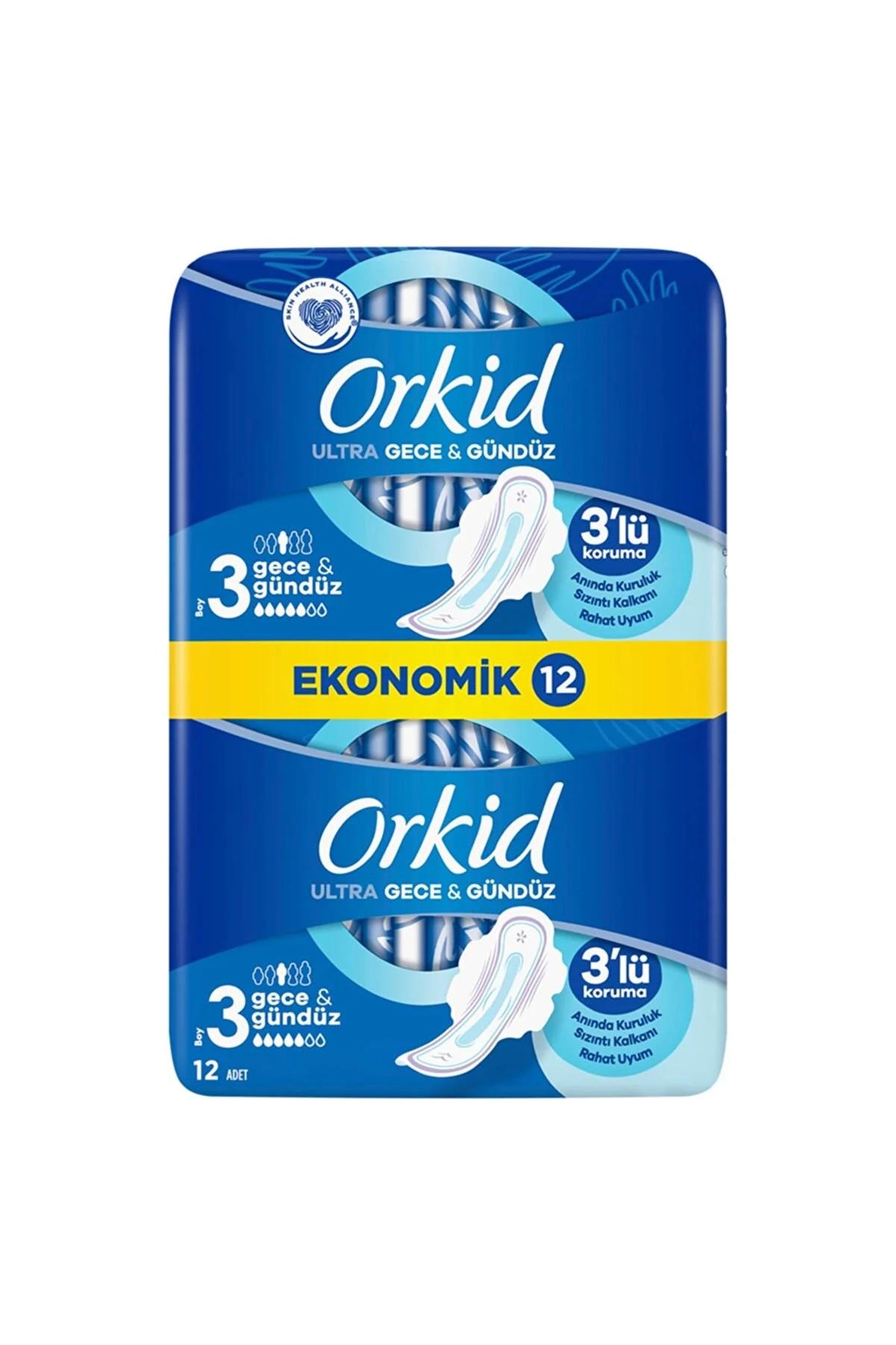 Orkid Orkid Ultra Extra Hijyenik Ped Gece 12'li