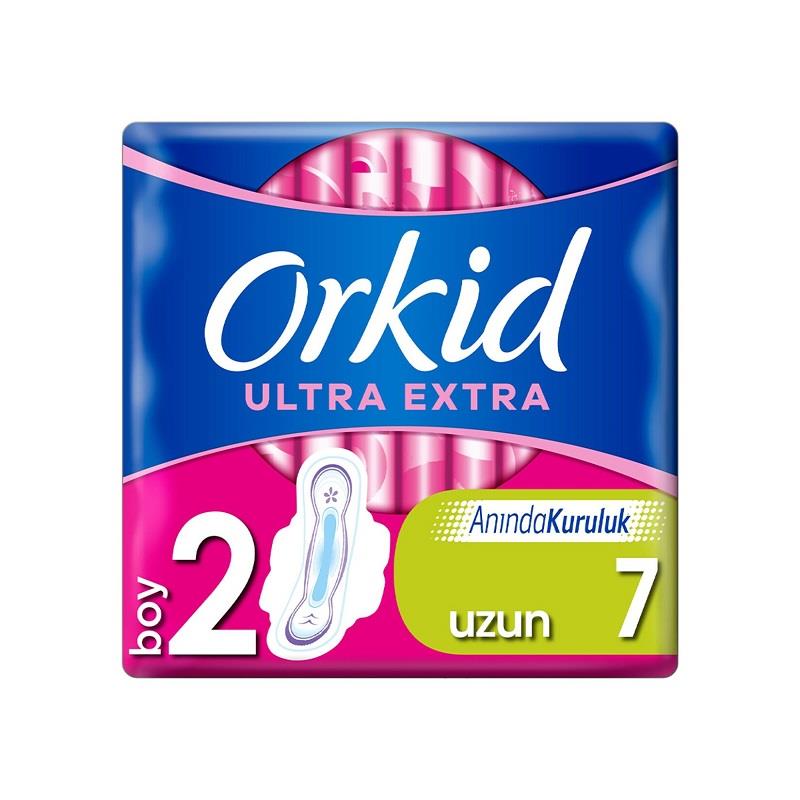 Orkid Orkid Ultra Hijyenik Ped Extra Uzun 7'li
