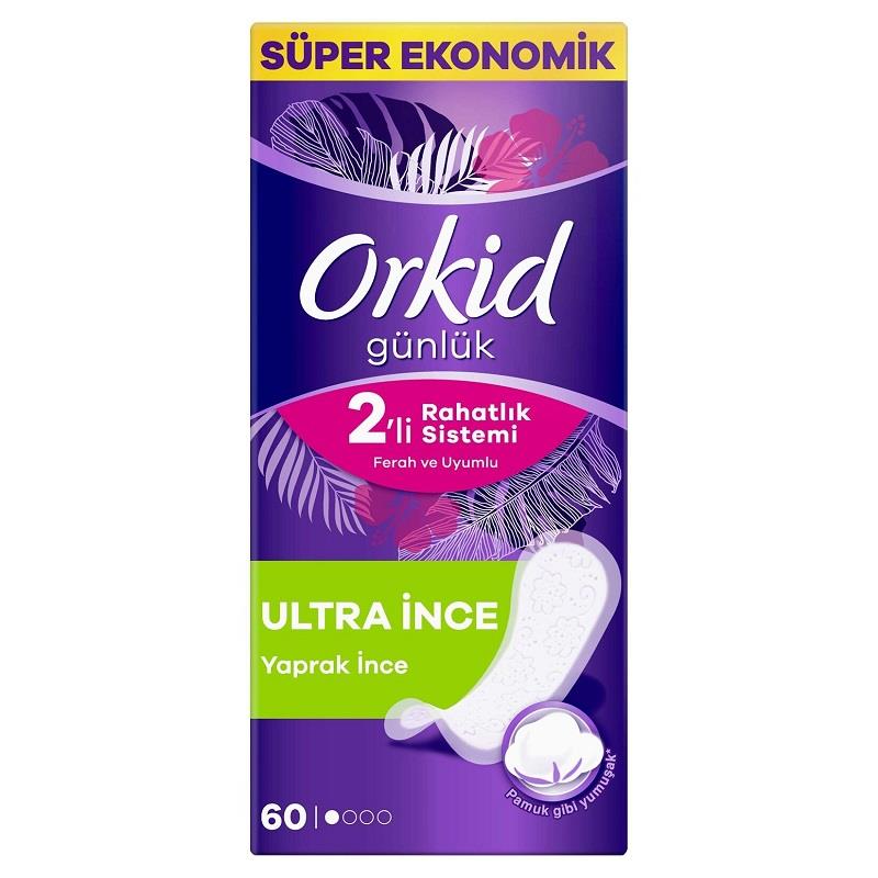 Orkid Orkid Yaprak Günlük Hijyenik Ped Normal Süper Ekonomik Paket 60'lı