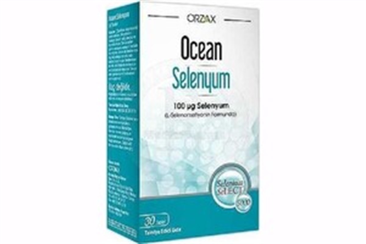 Orzax Ocean Selenyum Takviye Edici Gıda 30 Kapsül