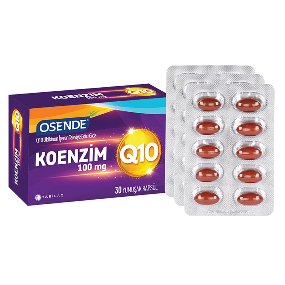 OSENDE Osende Koenzim Q10 100 mg 30 Kapsül