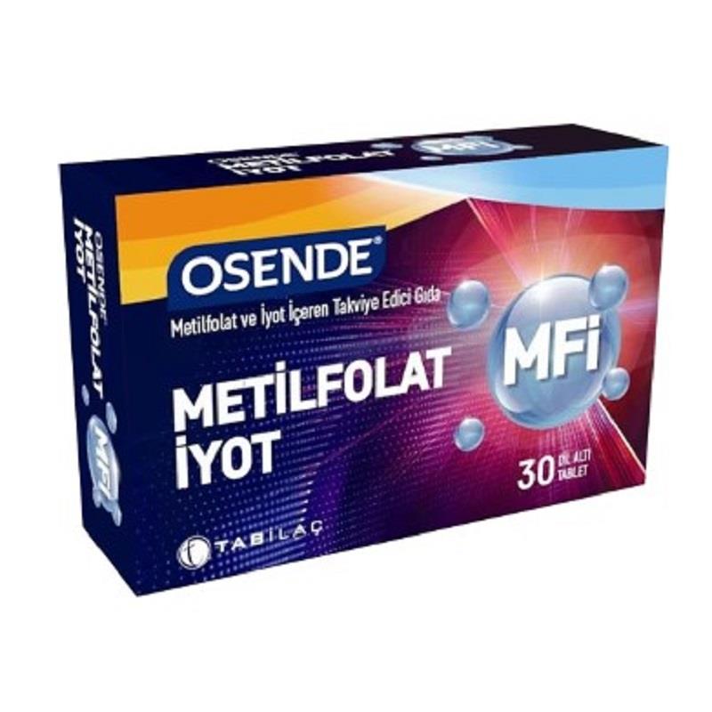 OSENDE Osende MFI Metilfolat İyot 30 Tablet