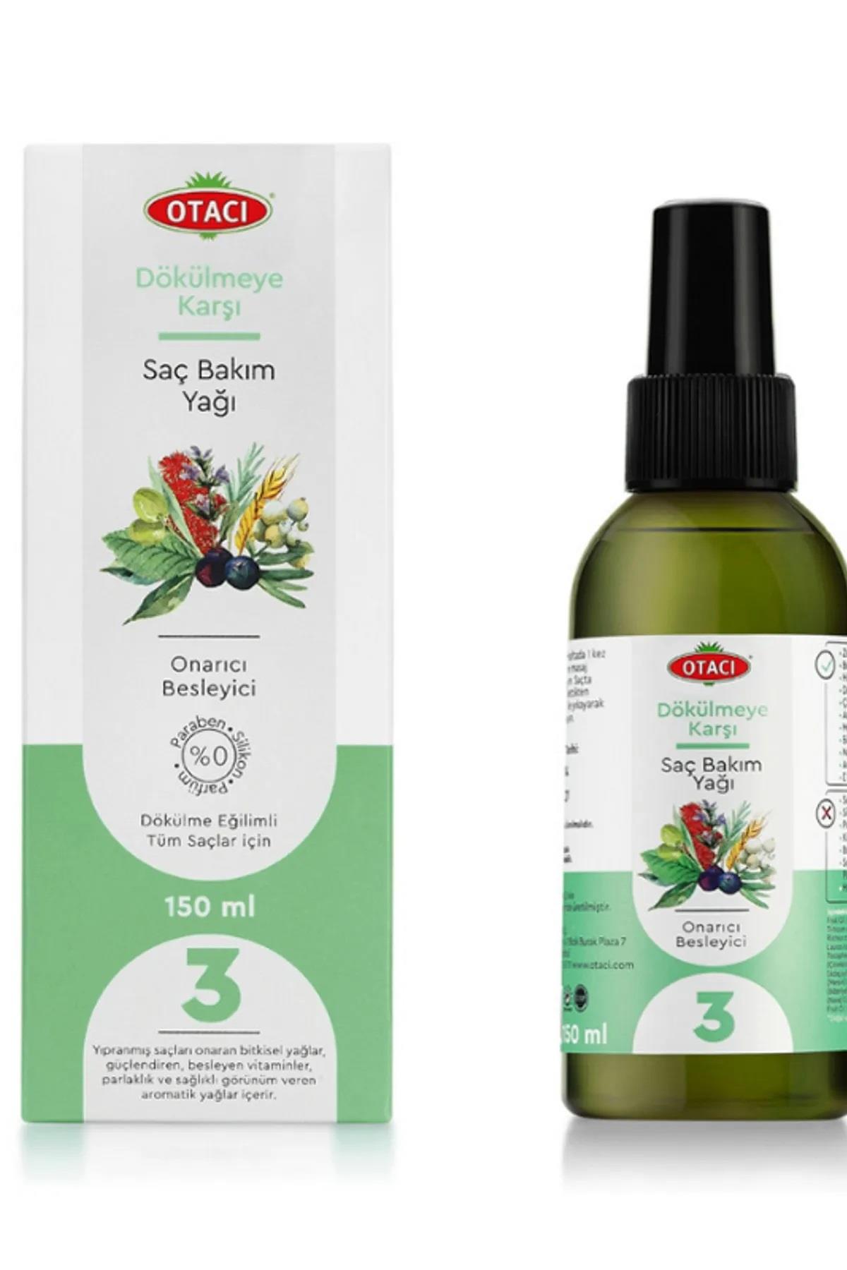 Otacı Otacı Dökülmeye Karşı Saç Bakım Yağı 150 ml