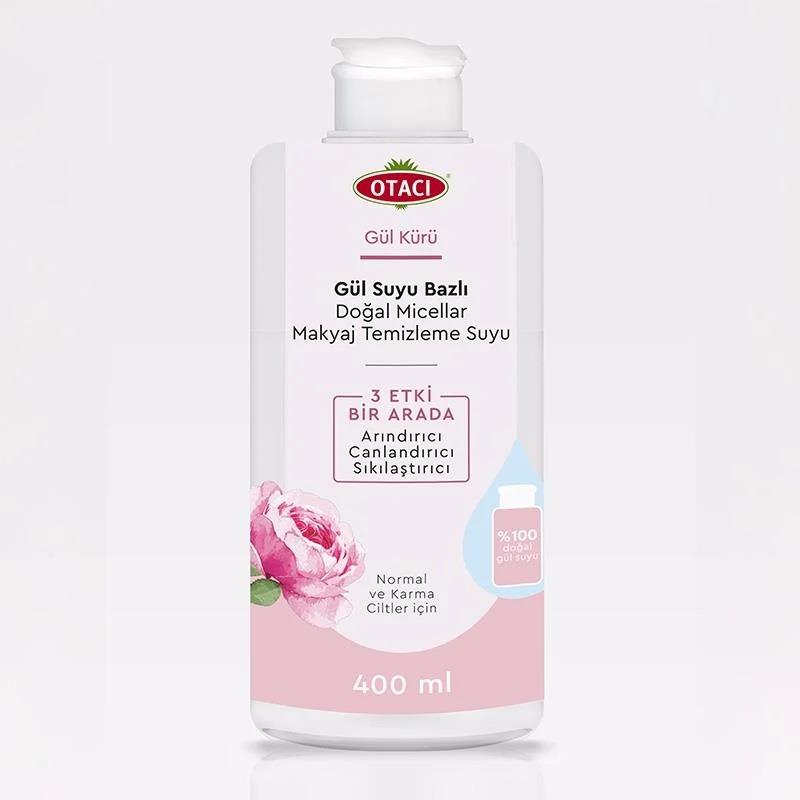 Otacı Otacı Gül Suyu Bazli Doğal Micellar Makyaj Temizleme Suyu 400 ml