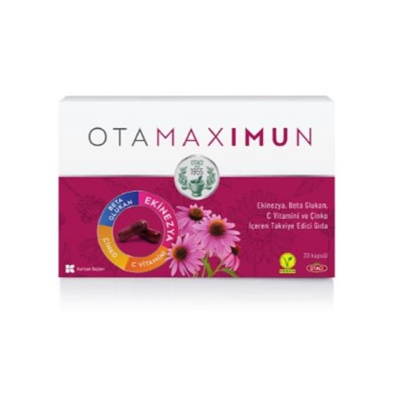 Otacı Otacı Otamaximun Beta Glukan + Çinko + C Vitamini 30 Kapsül