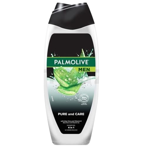 Palmolive Palmolive  4 in1 Pure & Care Aloe Vera Özlü Men Duş Jeli 500 ml