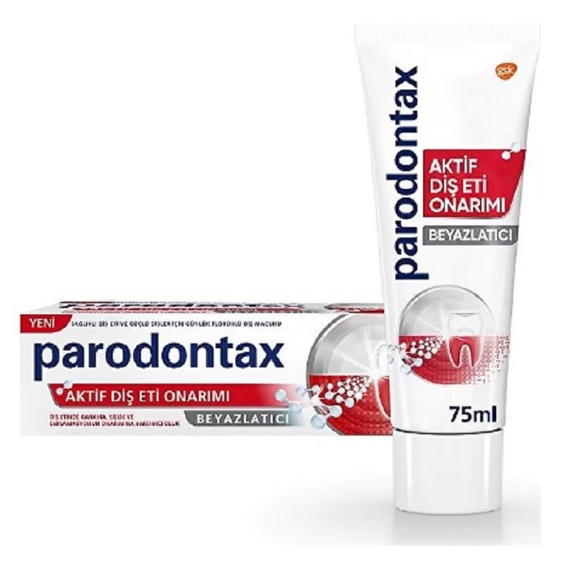 Parodontax Parodontax Aktif Diş Eti Onarımı Beyazlatıcı Diş Macunu 75 ml