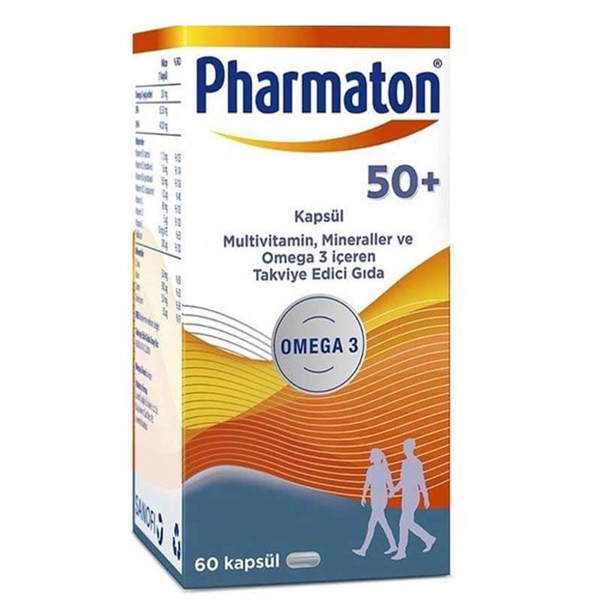 Pharmaton  Pharmaton Vitality 50 Plus 60 Kapsül