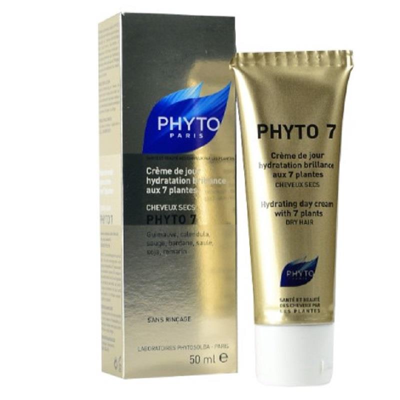 phyto  Phyto 7 Cream 50 ml - Kuru Saçlar için Bitki Özlü Nemlendirici Krem