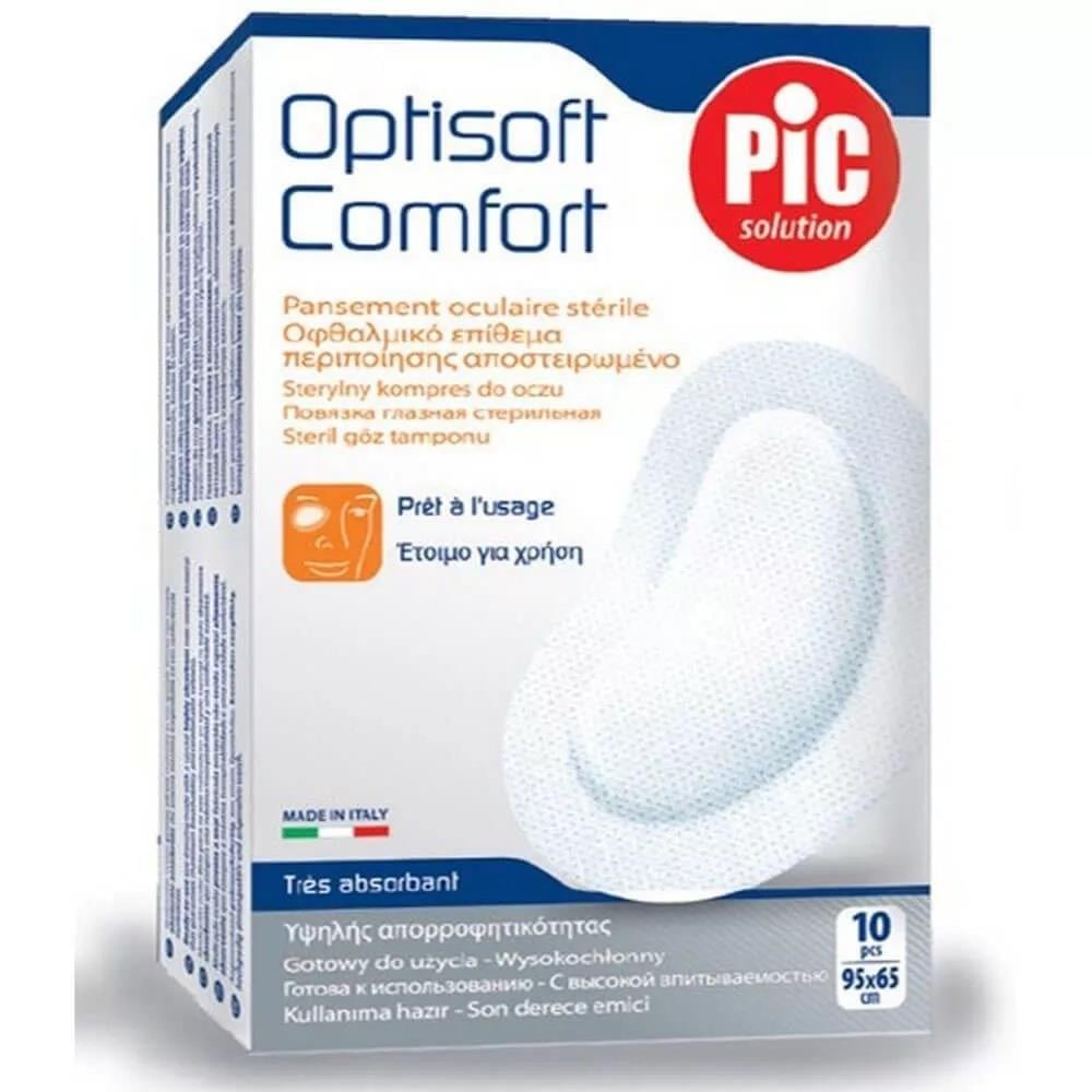 Pic Solution Pic Opti Soft Comfort Eye Pad 95 x 65 mm 10 Adet
