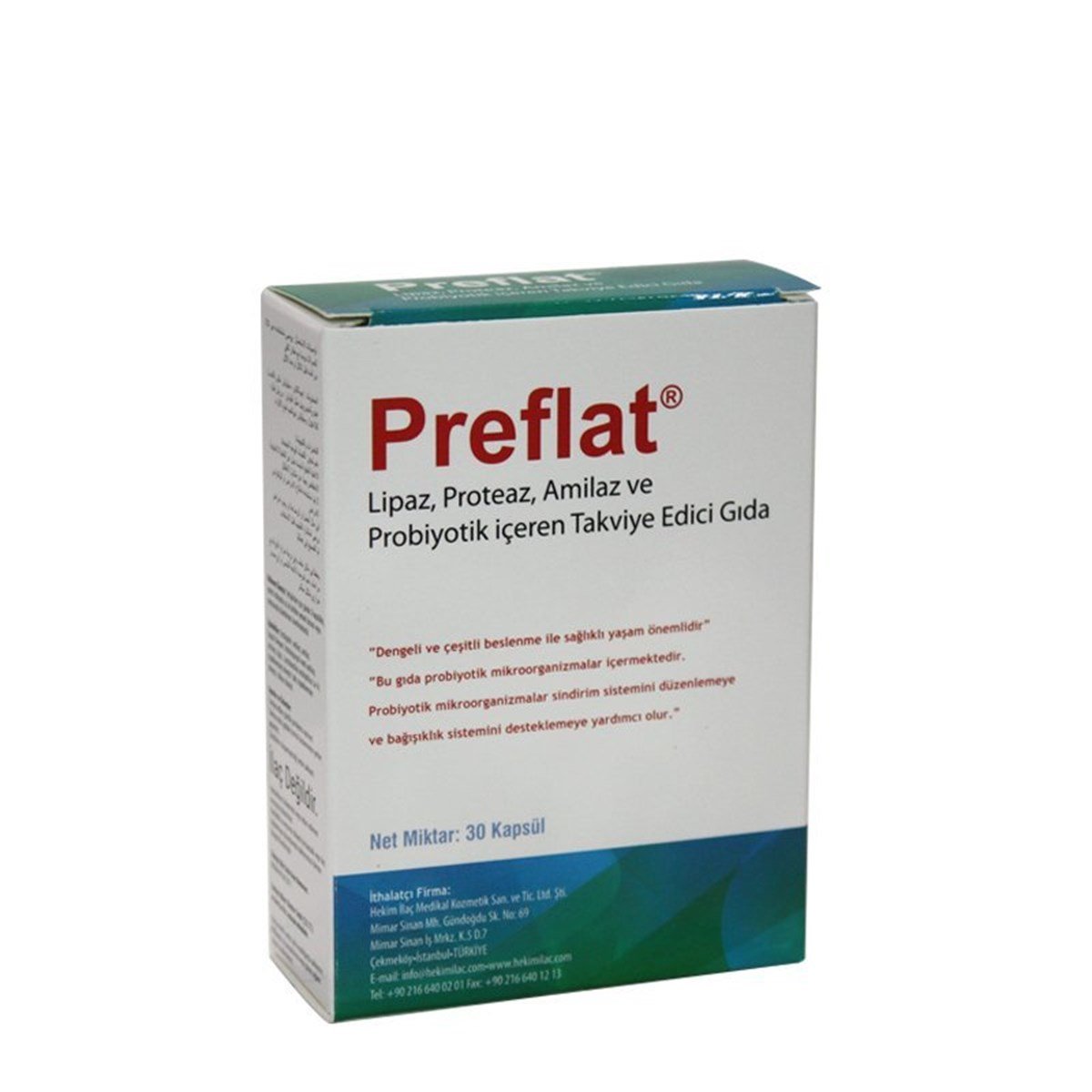 PREFLAT Preflat 30 Kapsül