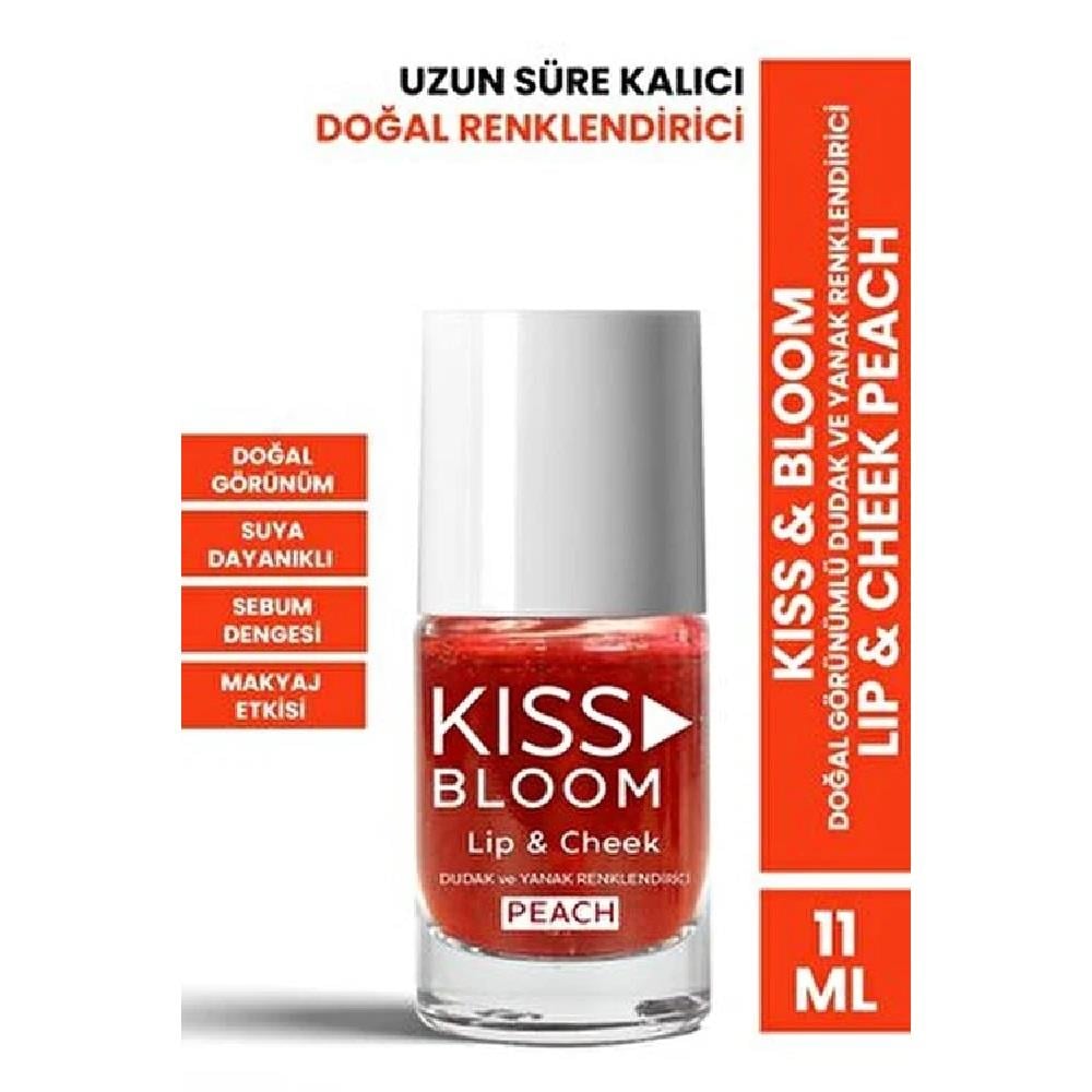 Procsin Procsin Kiss & Bloom Doğal Görünümlü Dudak ve Yanak Renklendirici Lip & Cheek Peach 11 ml