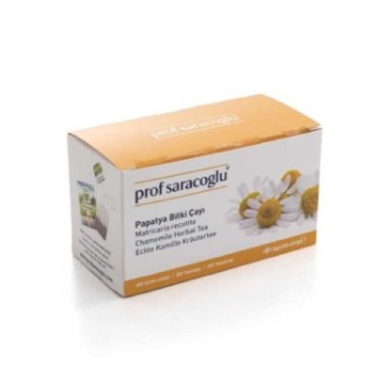 Prof Prof Saraçoğlu Papatya 20'li Süzen Poşet