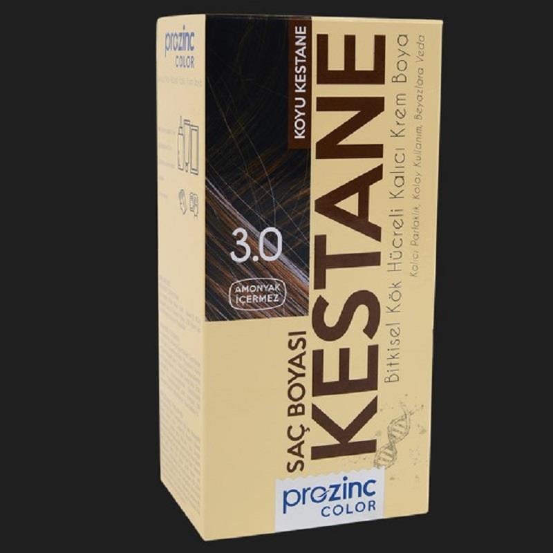 Prozinc Prozinc Color Saç Boyası - 3.0 Koyu Kestane