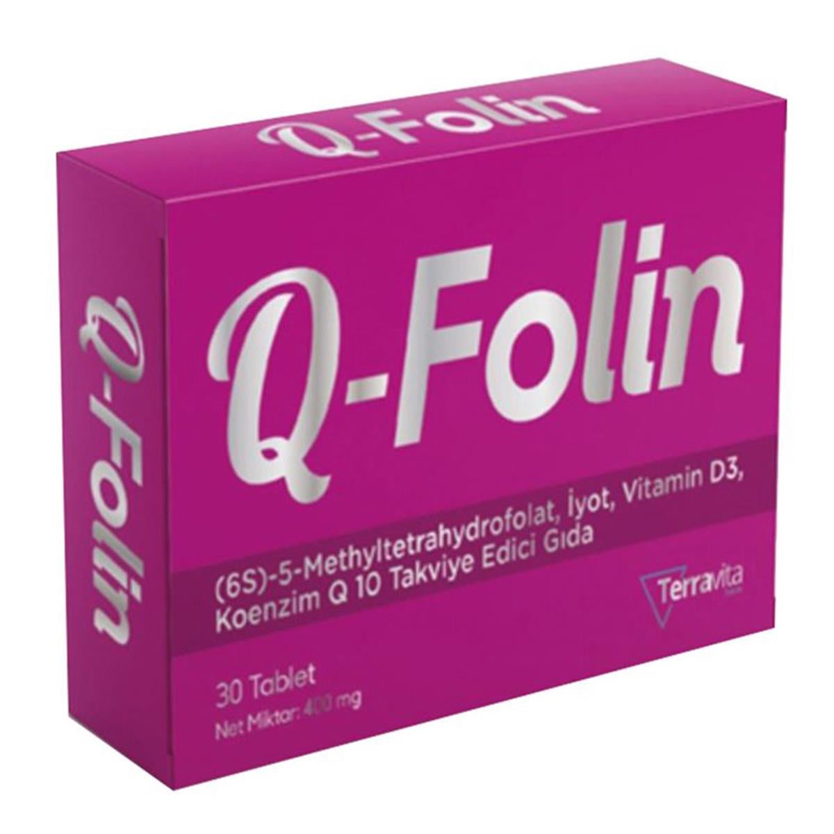 Q-FOLİN Q-Folin 30 Tablet