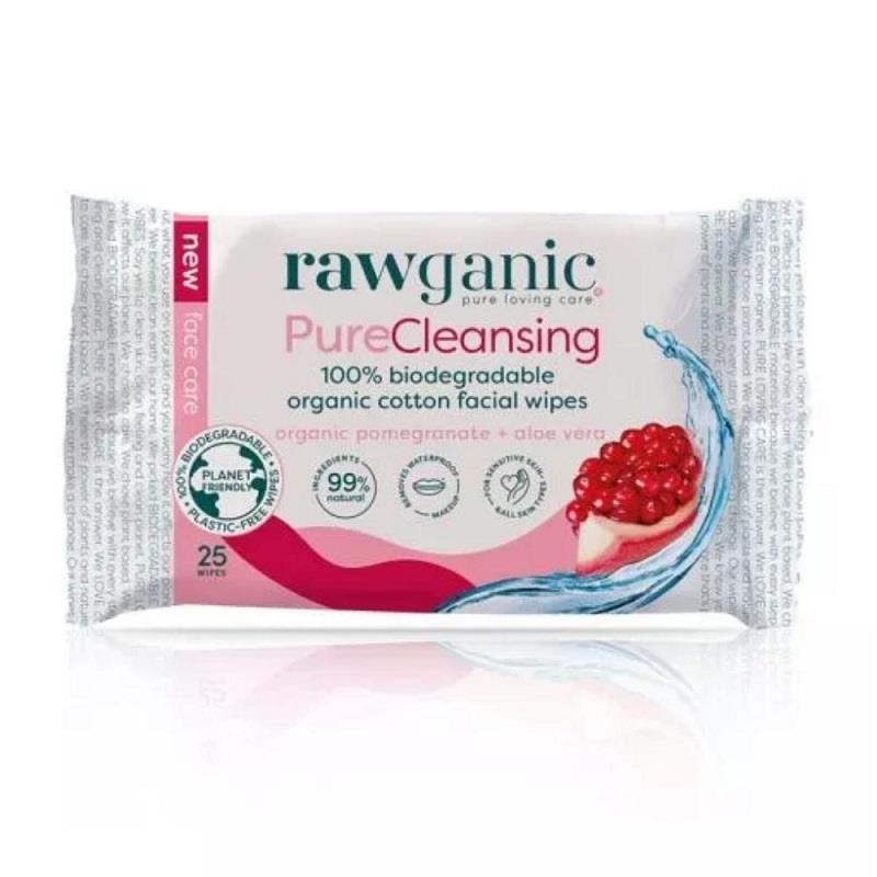 Rawganic Rawganic Makyaj Temizleme Mendili Nar Özlü 25 Yaprak