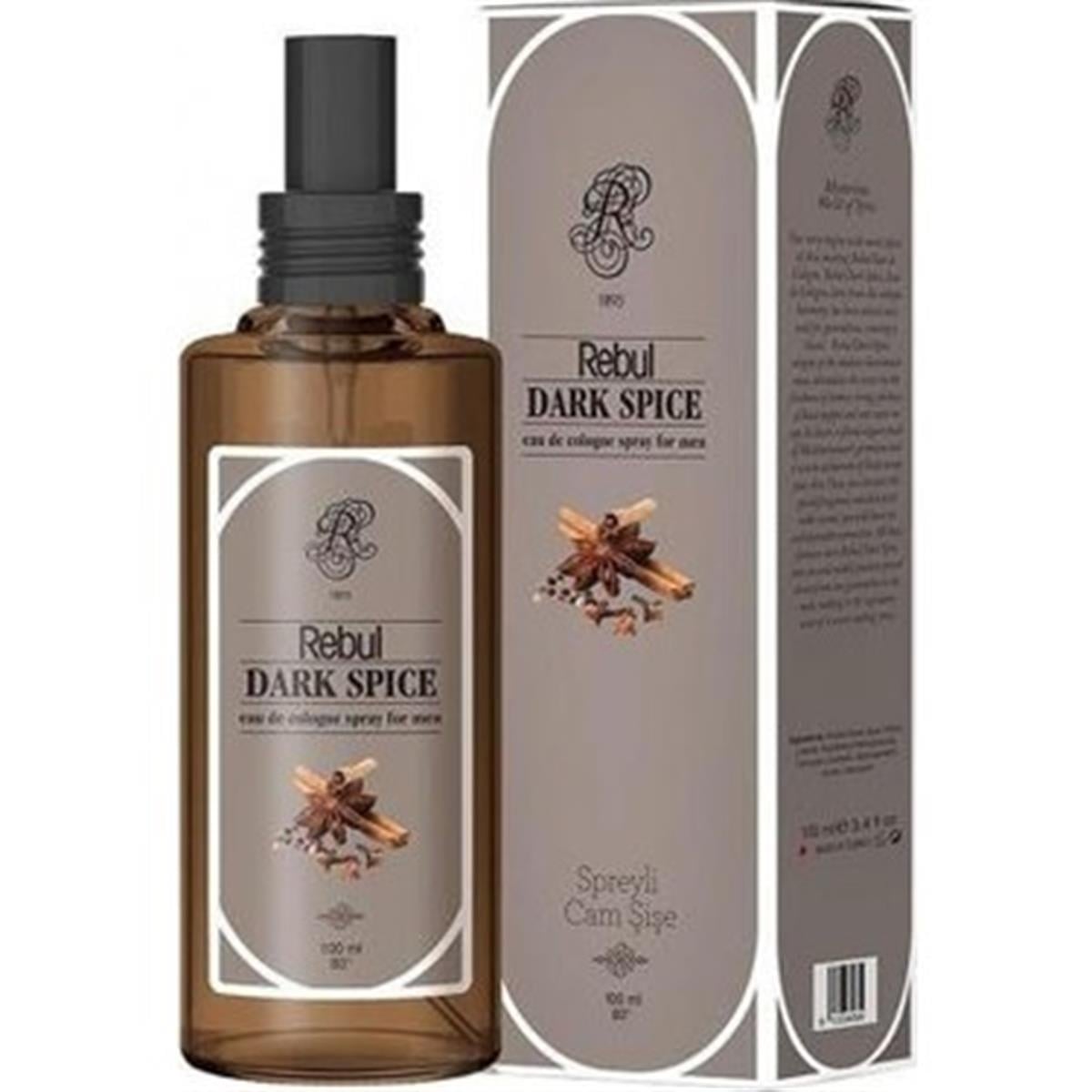 Rebul Rebul Dark Spice Kolonya Cam Şişe 100 ml