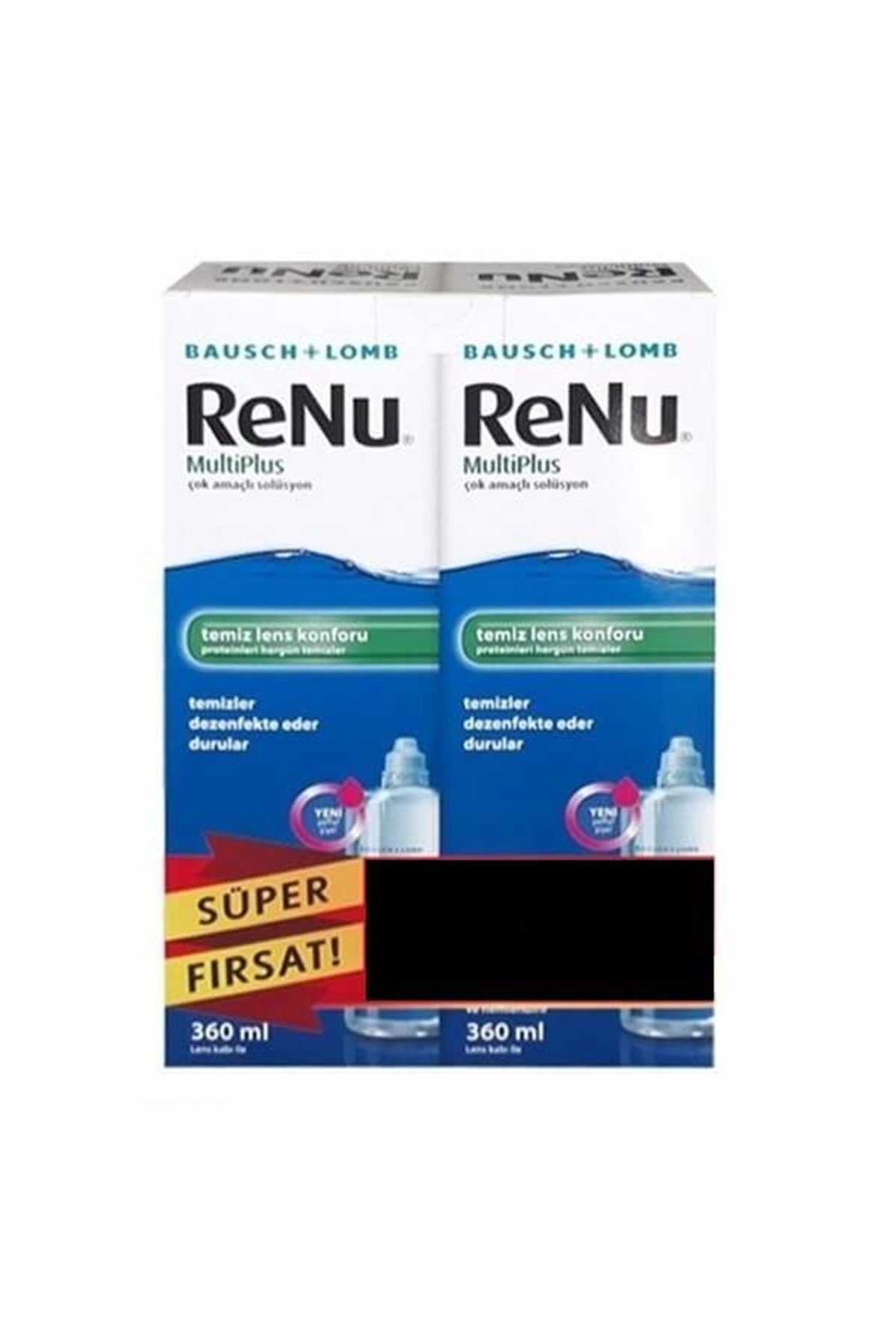 Renu Renu Multiplus Lens Solüsyonu 2 x 360 ml 