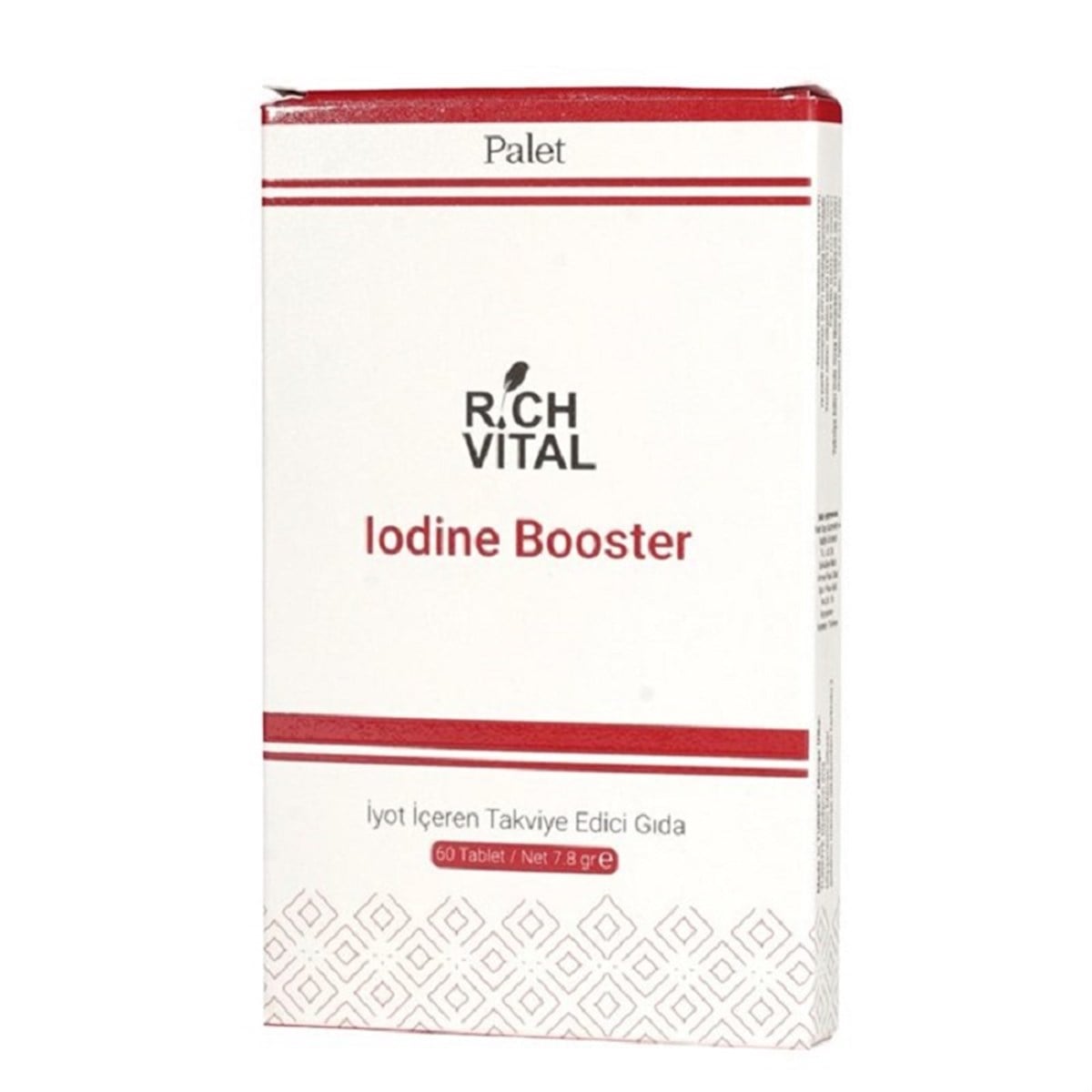 Rich Rich Vital İodine Booster İyot 60 Blister Tablet