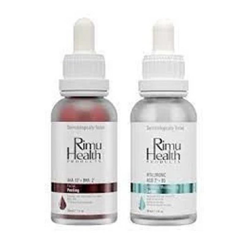 Rimu Health Products Rimu Health Products Kuru Sivilcelenmeye Meyilli Sivilce ve Siyah Nokta Önlemeye Yardımcı Bakım Seti - Serum 30 ml 2'li + Tonik 200 ml