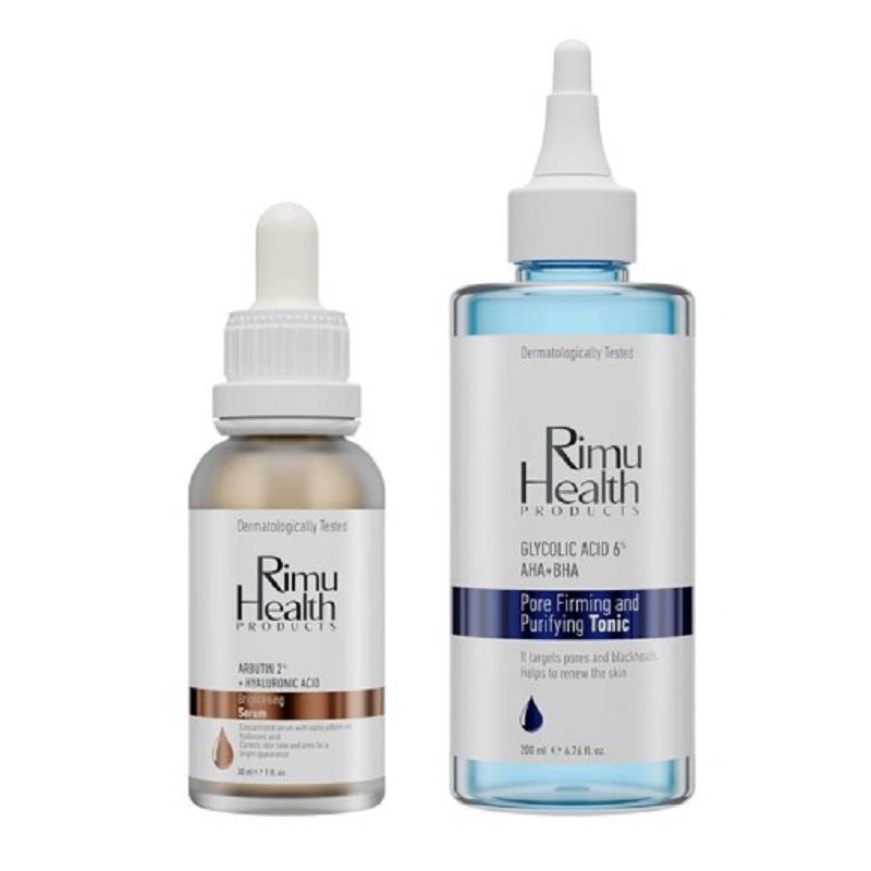 Rimu Health Products Rimu Health Products Koyu Leke ve Gözenek Önlemeye Yardımcı Bakım Seti -  Serum 30 ml + Tonik 200 ml