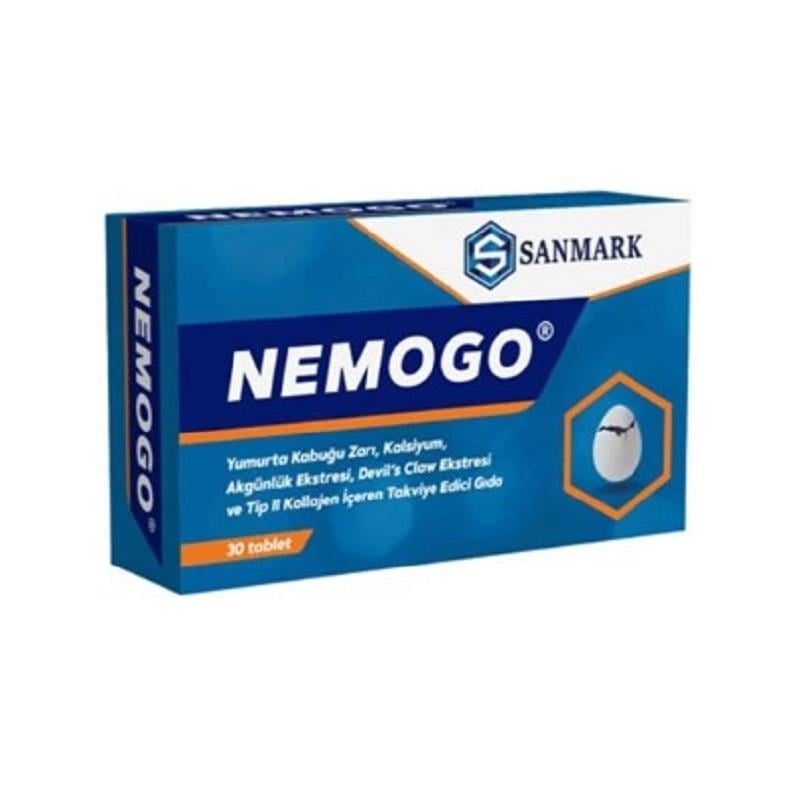 Sanmark Sanmark Nemogo Yumurta Kabuğu Zarı 30 Tablet