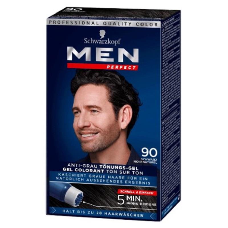 Schwarzkopf Schwarzkopf Men Perfect Saç Boyası 90 - Siyah