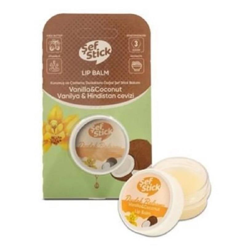 Şef Stick Şef Stick Lip Vanilya Hindistan Cevizi 10 ml